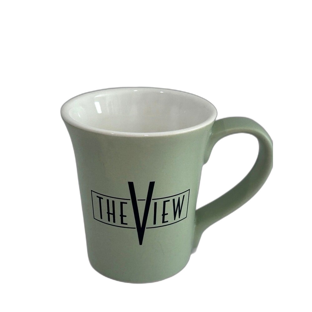 “The View” Ceramic Mug ABC Daytime T.V. Show Logo 12 oz. Made in USA